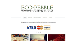 Desktop Screenshot of eco-pebble.com